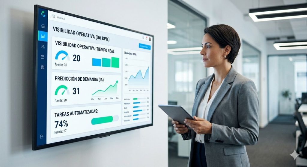 Panel de control con IA para la transformacion digital y la digitalización de empresas de una PYME en 2026