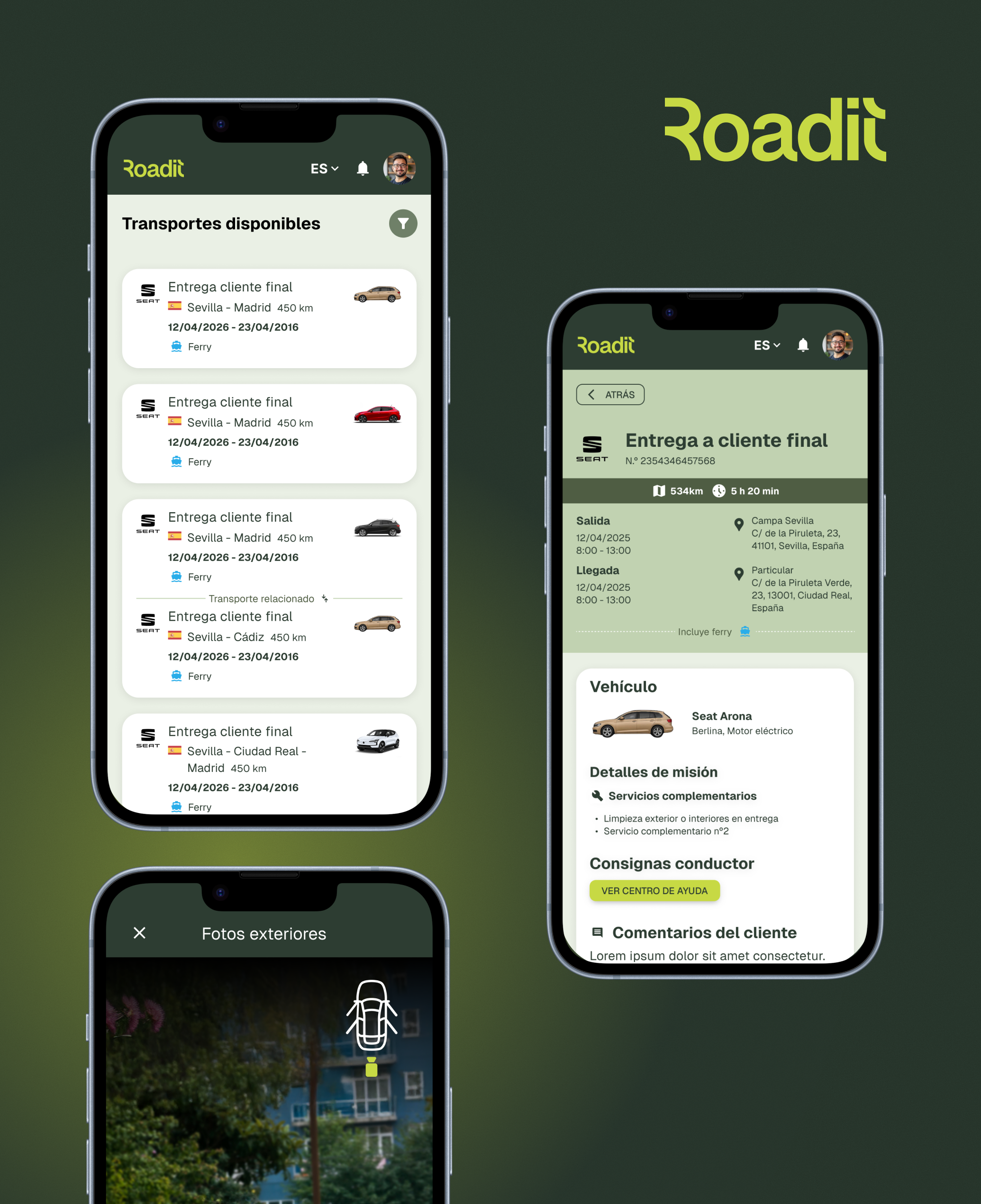Roadit gestión de transportes 